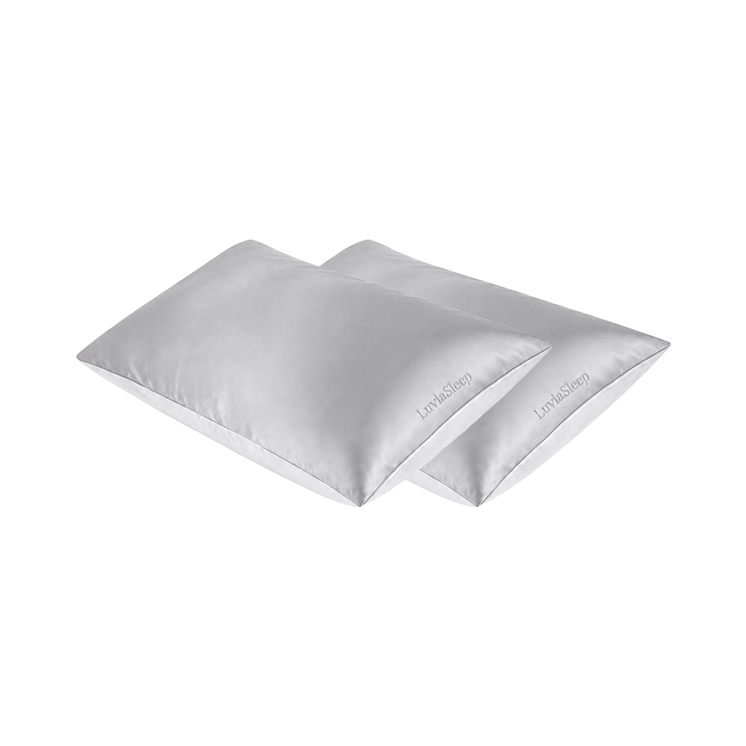 Silver - LuviaSleep Silk Pillowcase