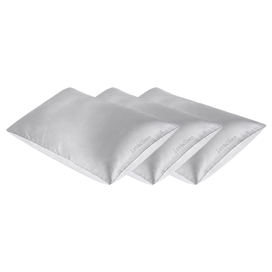 Silver - LuviaSleep Silk Pillowcase