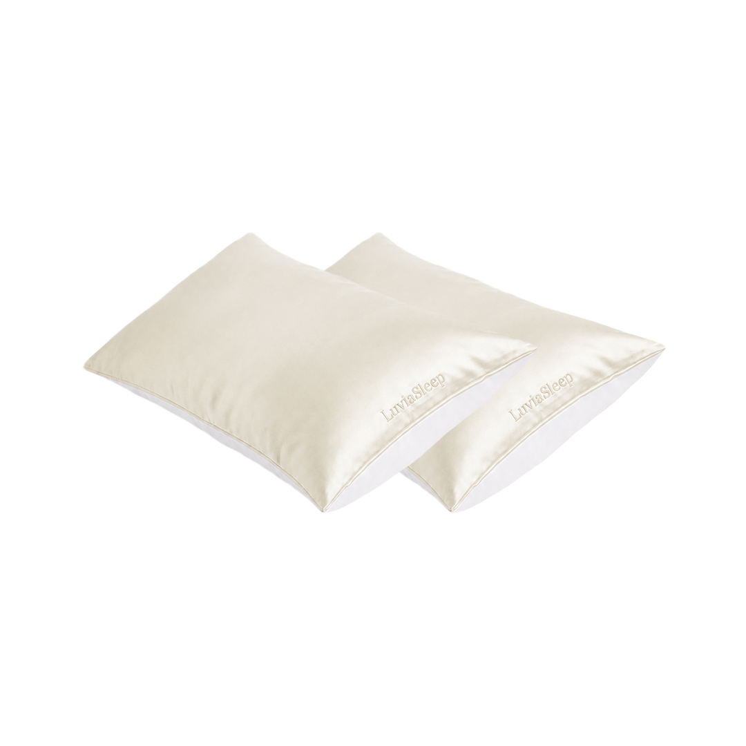 Ivory - LuviaSleep Silk Pillowcase