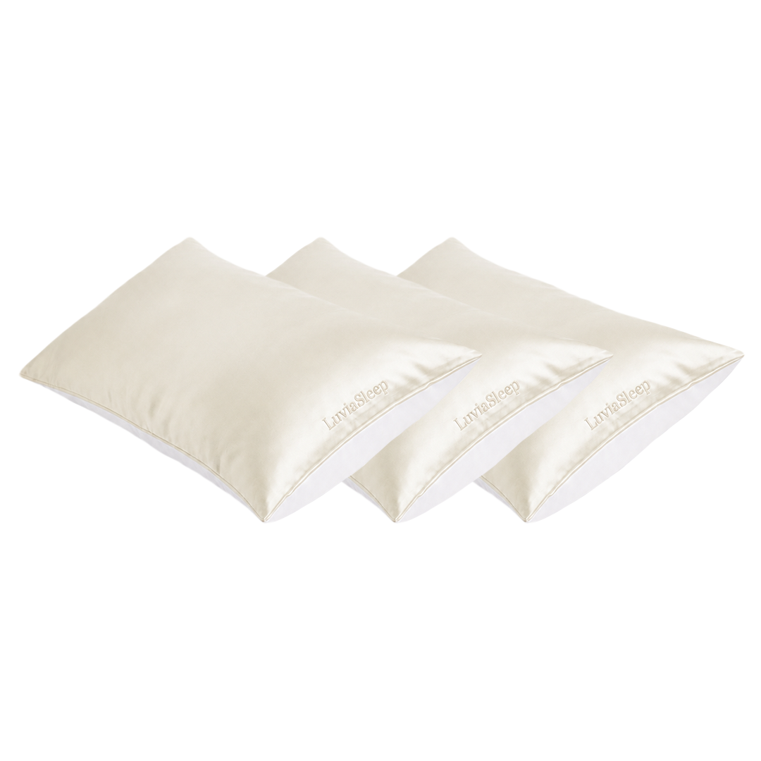 Ivory - LuviaSleep Silk Pillowcase
